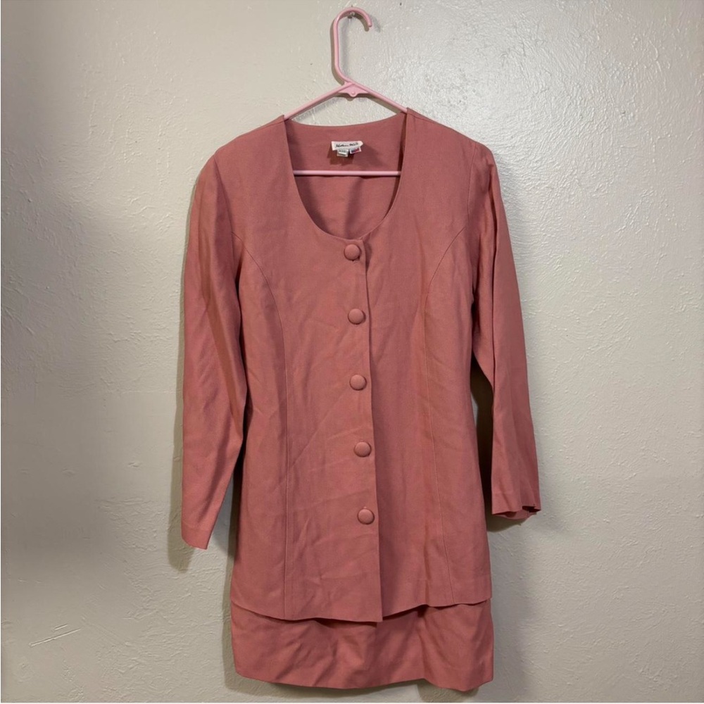 Vintage Mother's Work Pink Blazer Dress